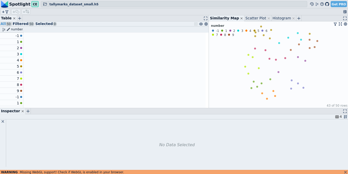 GUI in Firefox ⏳ CI is still running or has failed